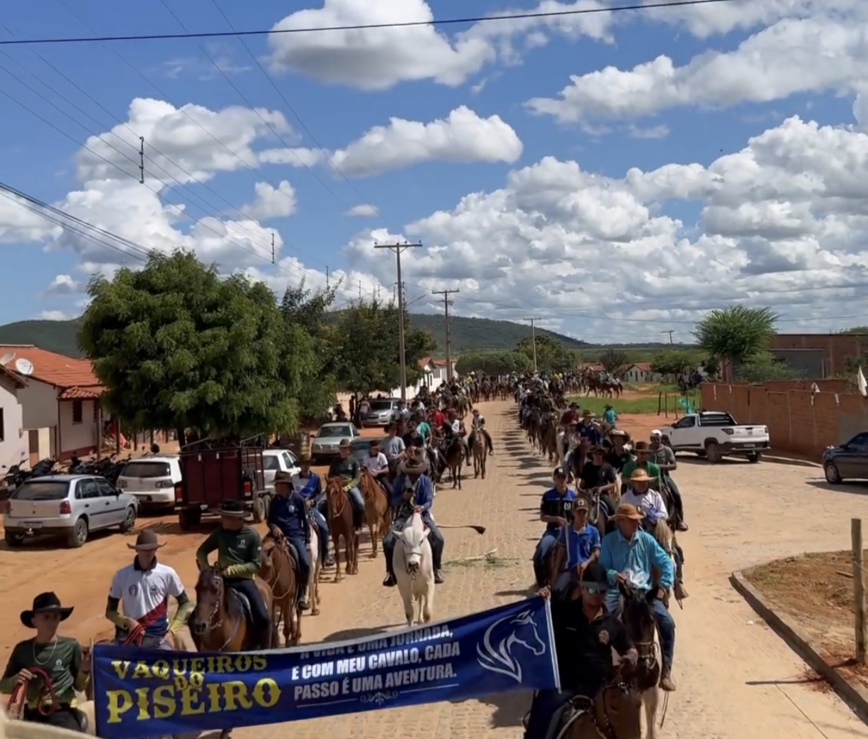 Três co comunidades rurais no município de Livramento de Nossa Senhora ganharam notoriedade e recorde de público em suas tradicionais festas de cavalgada.