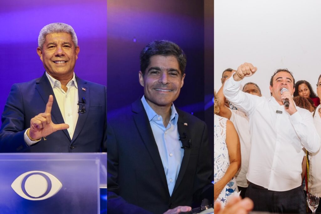 Candidatos ao governo da Bahia cumprem agenda de campanha a um mês do 1º turno