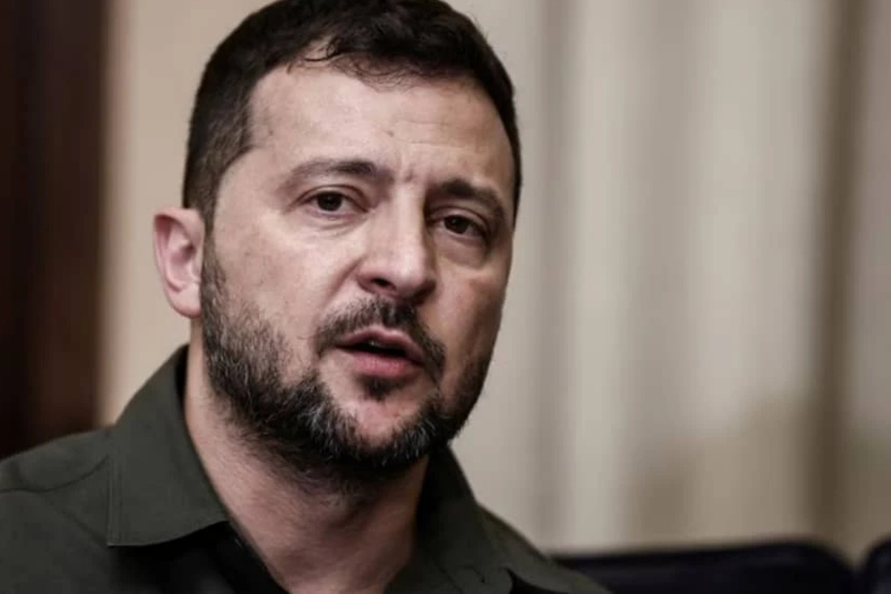 Fonte: Presidente da Ucrânia, Volodimir Zelenski • Arquivo